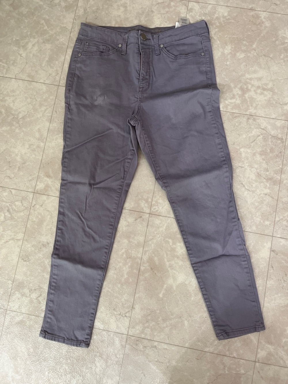 Seven7 Women's Skinny Jeans in Purple 10